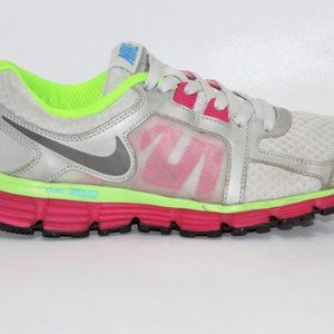 Nike Dual Fusion ST 2 Women's Size 7.5 Gray Pink Running Shoes 454240-020